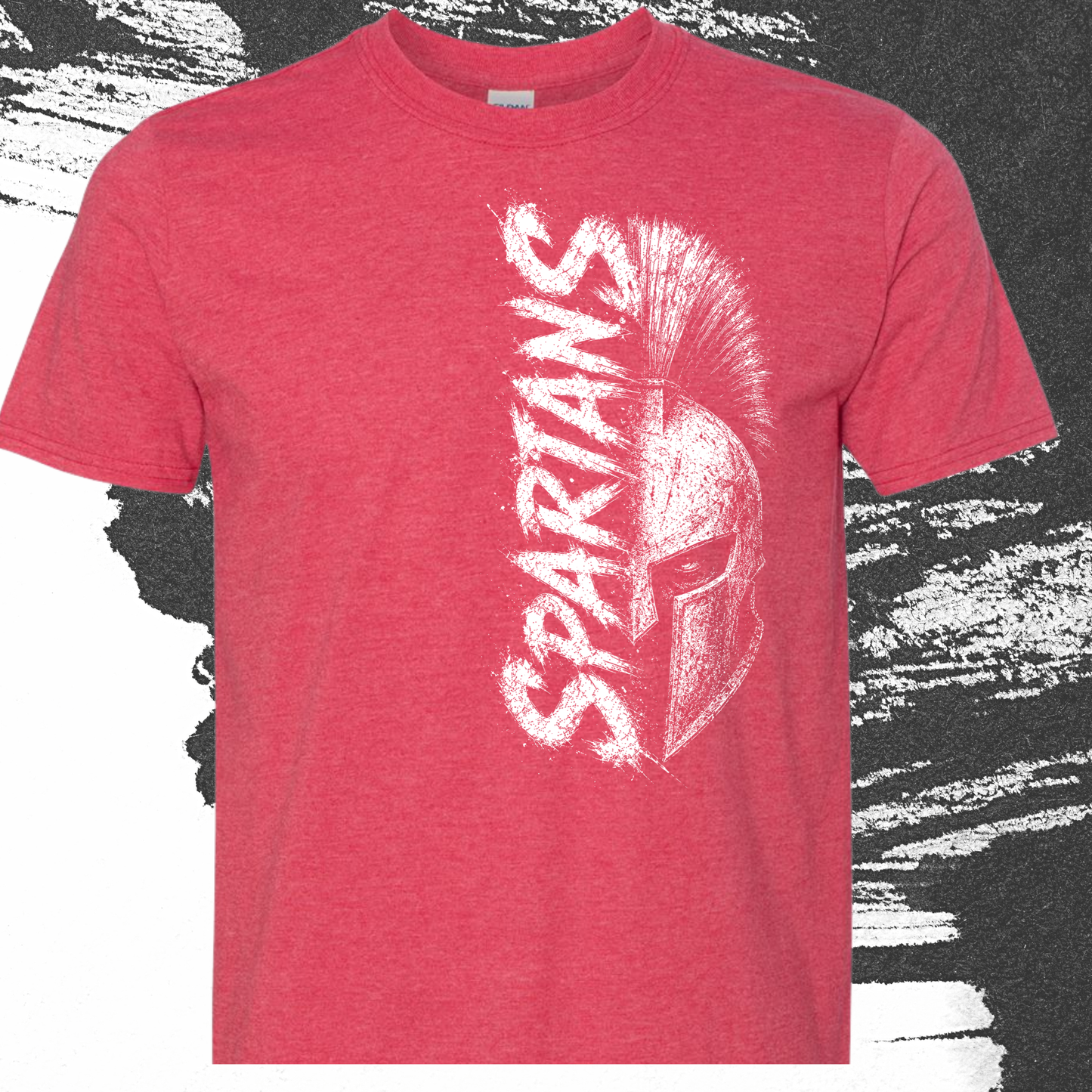 Red Spartan Tshirt - youth