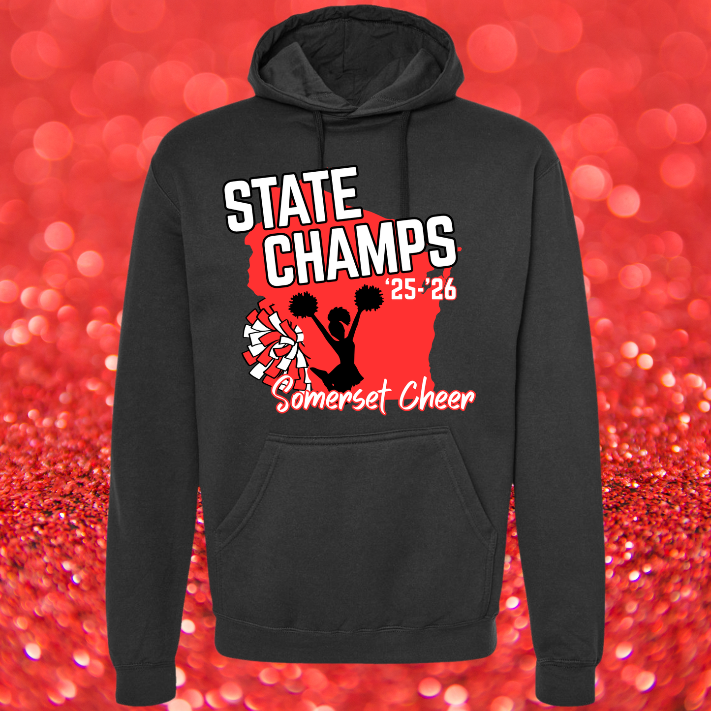 Cheer State Champs Hoodie