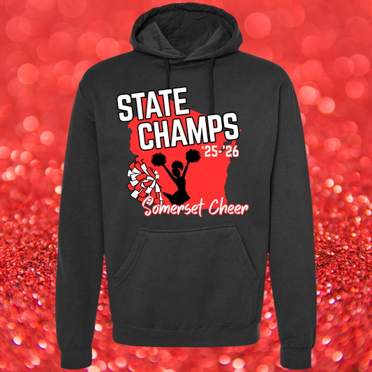 Cheer State Champs Hoodie