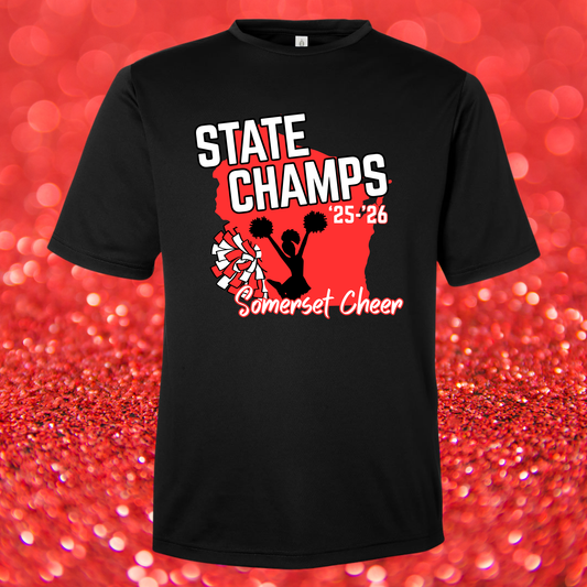 Cheer State Champs Tshirt