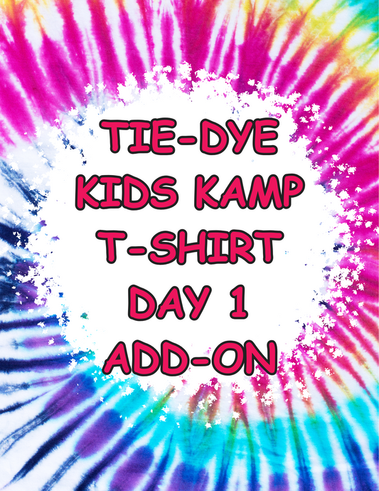 Tie-Dye Tshirt Add-on (for Day 1)