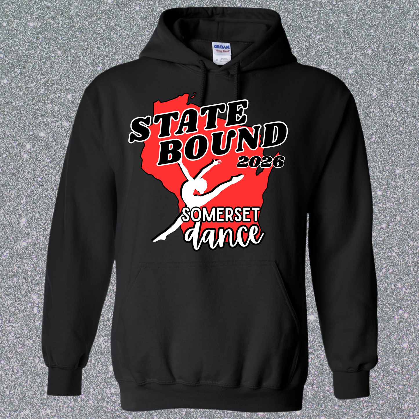 State Bound Hoodie -Dance