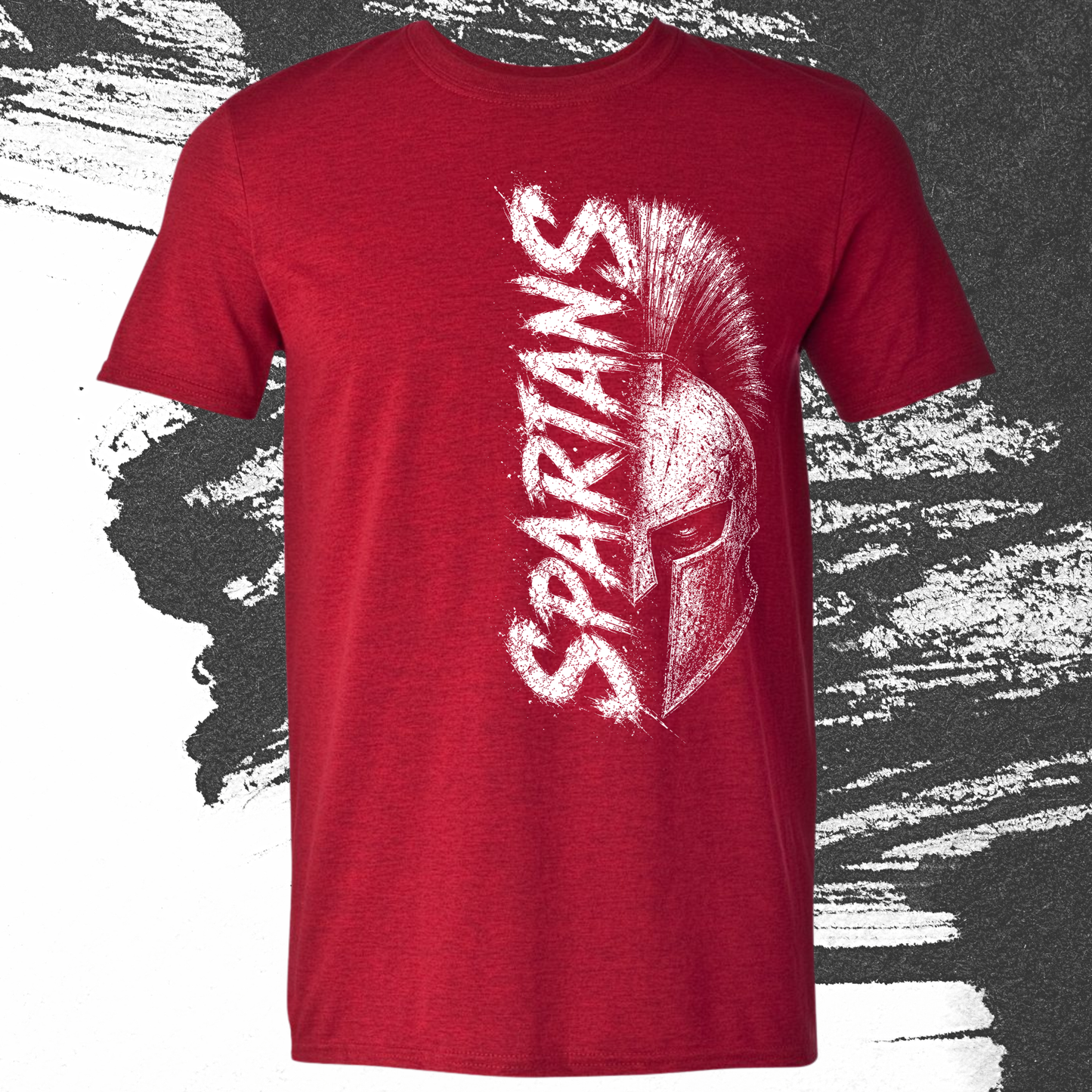 Red Spartan Tshirt - adult
